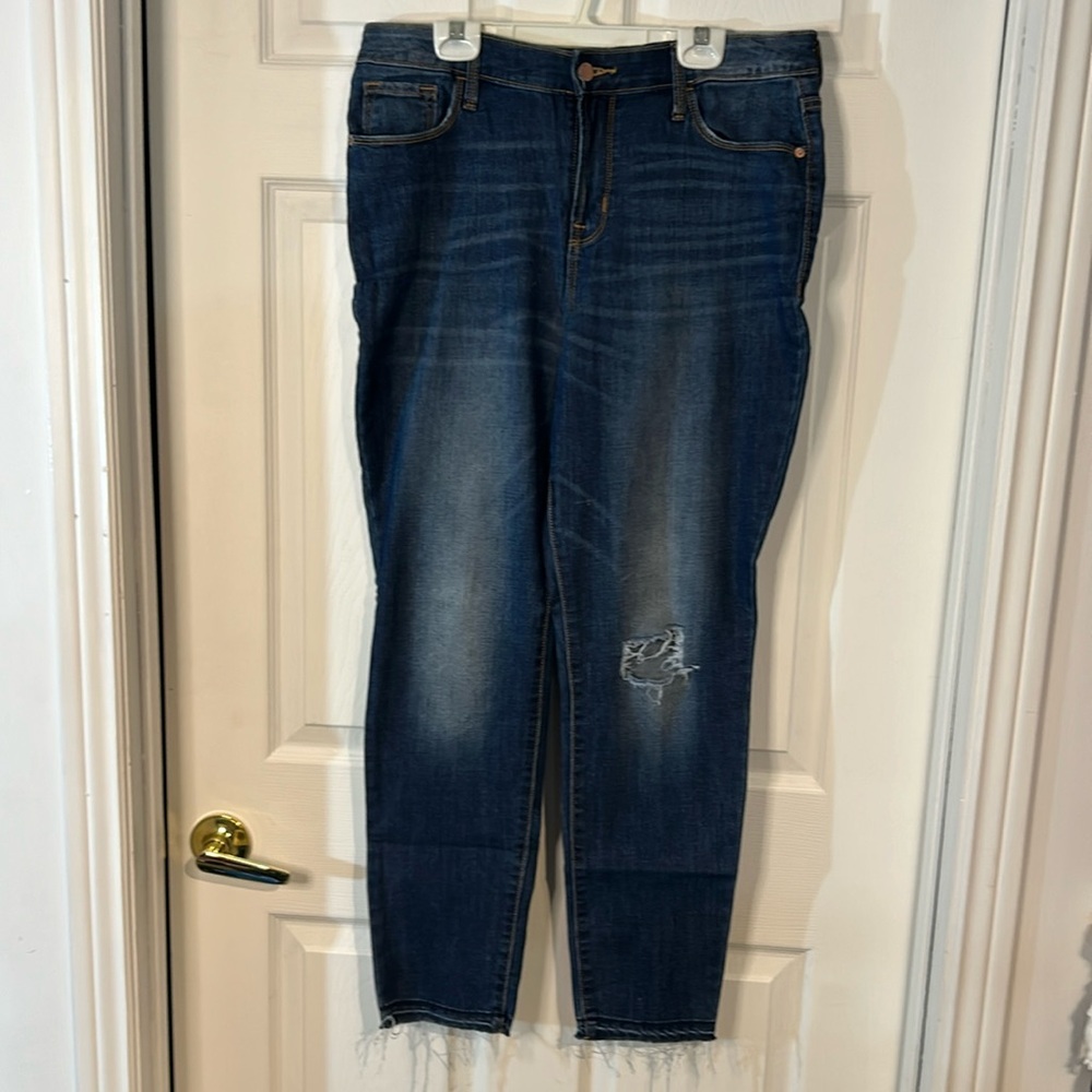 Old Navy High Rise Rock Star Jeans Size 12